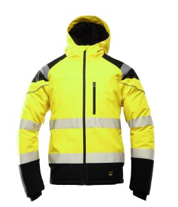 OFSZ Kurtka softshell ocieplany SEVEN KINGS FLASH HIVI SKF007 Polstar żółty 