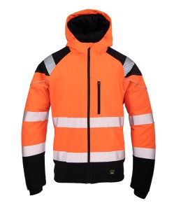 OFSZ Kurtka softshell ocieplany SEVEN KINGS FLASH HIVI SKF007 Polstar pomarańczowy