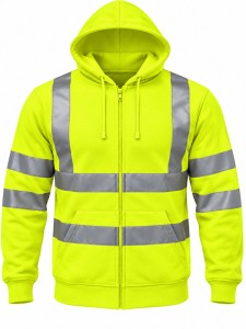 Bluza dresowa ostrzegawcza MERKURY Consorte pasy odblaskowe żółta