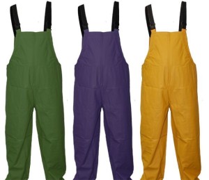 Spodnie ogrodniczki przeciwdeszczowe PUERTO Consorte różne kolory