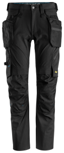 6208 Spodnie do pasa LiteWork Snickers Workwear black/black