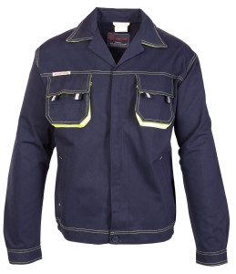 ASBL Bluza robocza BRIXTON SPARK granat/żółty Polstar