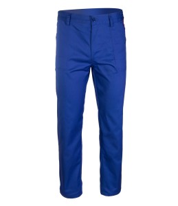 AMSP Spodnie robocze do pasa MAX-POPULAR niebieskie Polstar